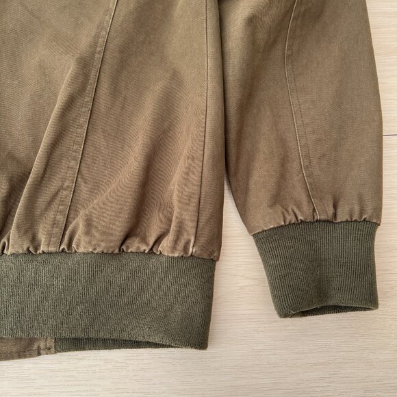 Mr. Wu Homme Men's Military-Inspired Olive Green Field Jacket Size L *Runs small - Picture 11 of 16